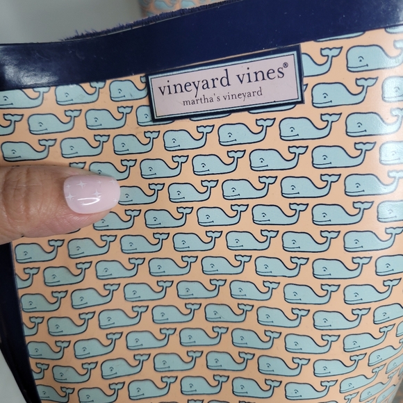 Vineyard Vines Multicolored Whale Print Knee High Rain Boots Size 9 - Picture 13 of 14